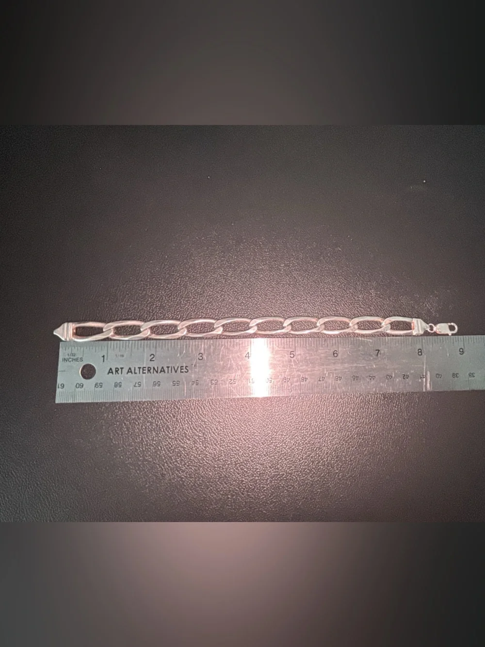 Large Link Sterling Silver BRACELET
